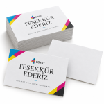 Teşekkür / Not Kartı
